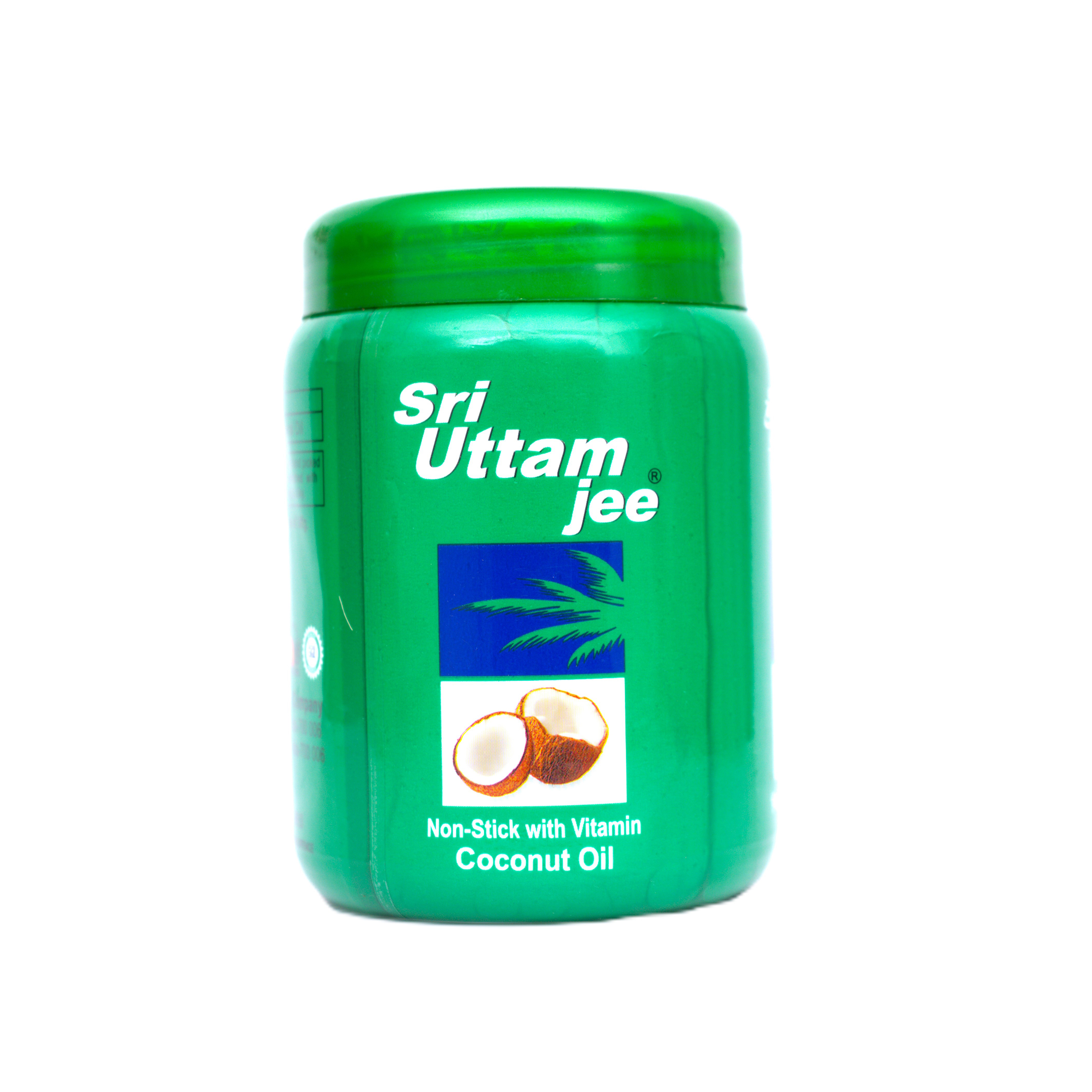 Sri Uttam Jee Ayurvedic Coconut Hair Oil Jar