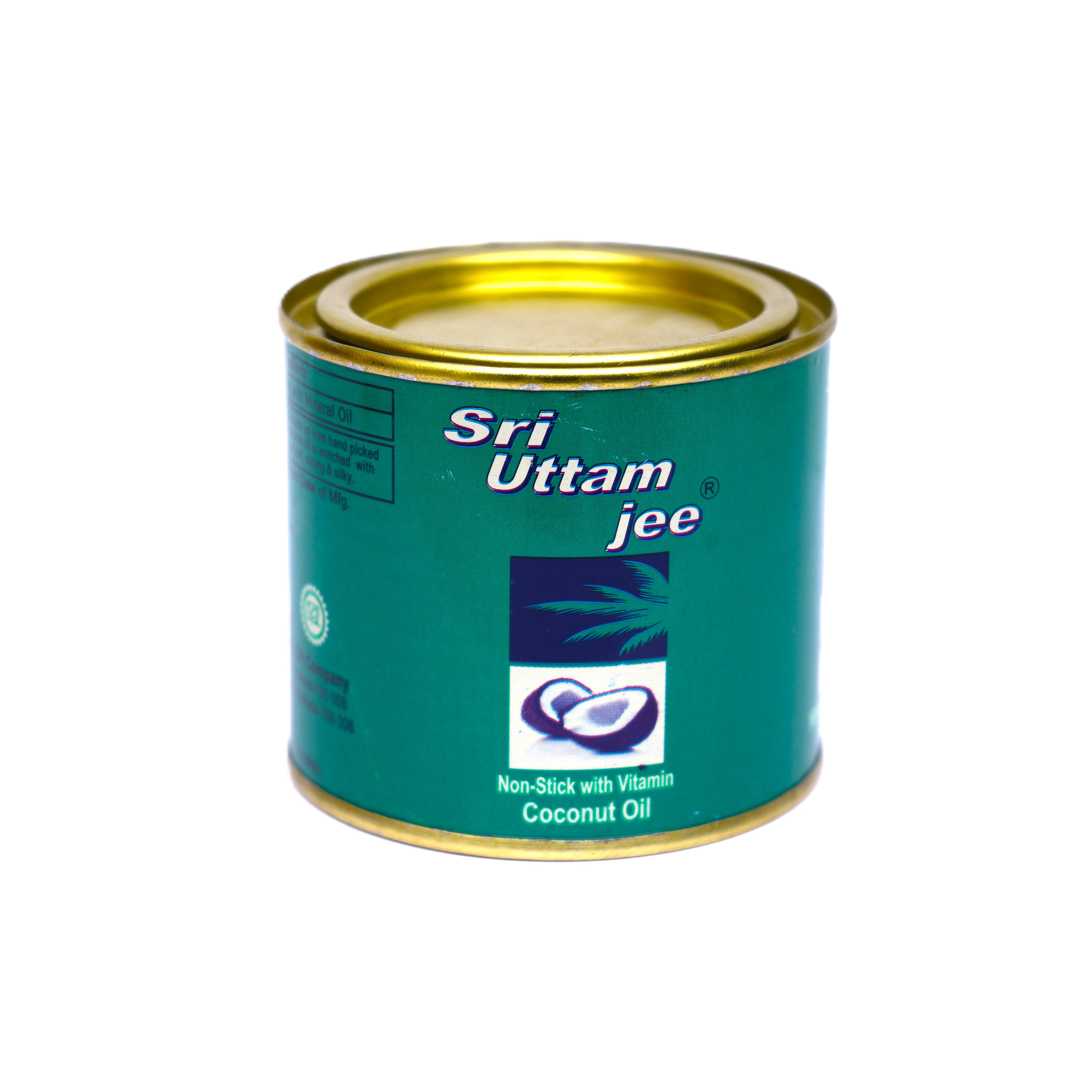 Sri Uttam Jee Ayurvedic Coconut Hair Oil Tin