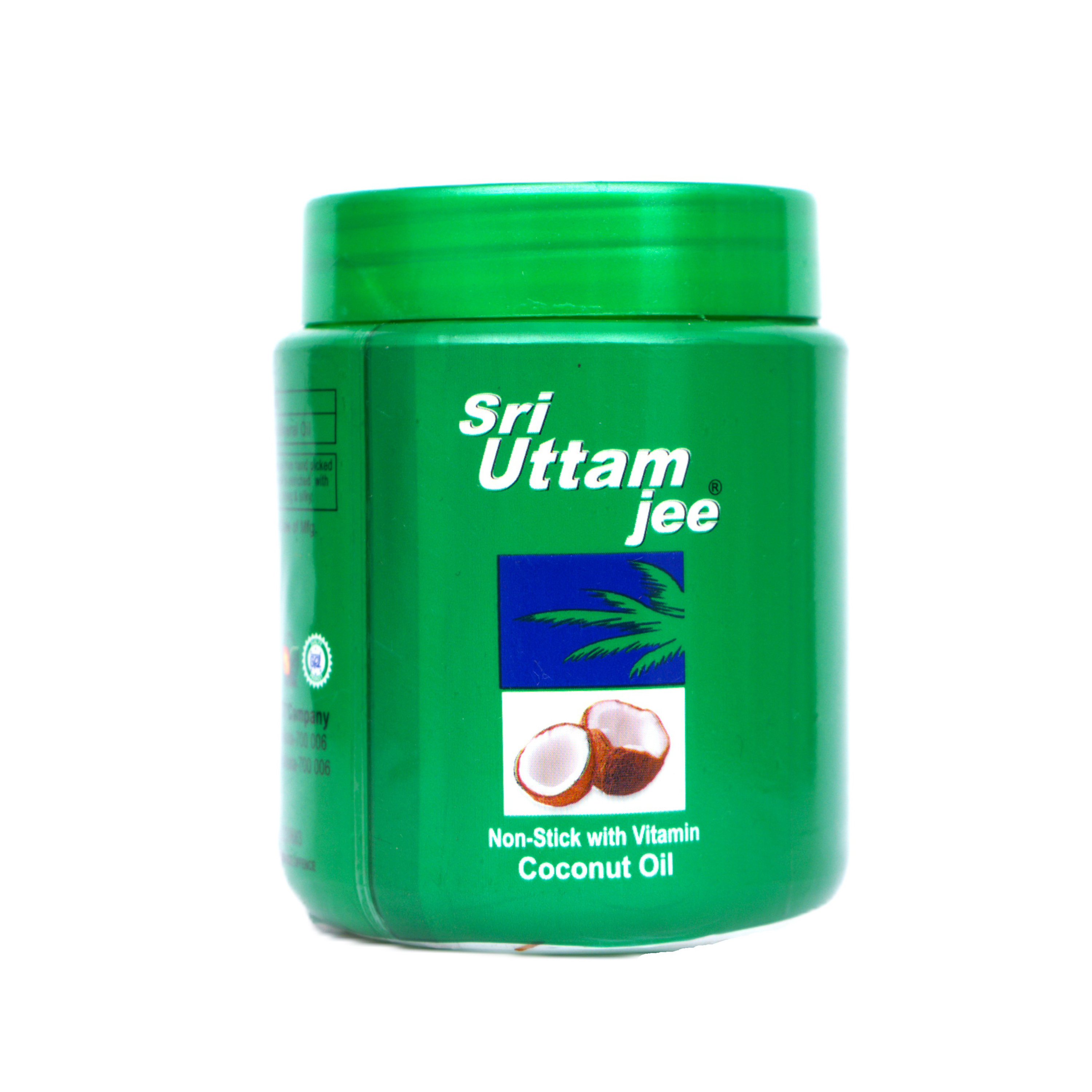 Sri Uttam Jee Ayurvedic Coconut Hair Oil Jar